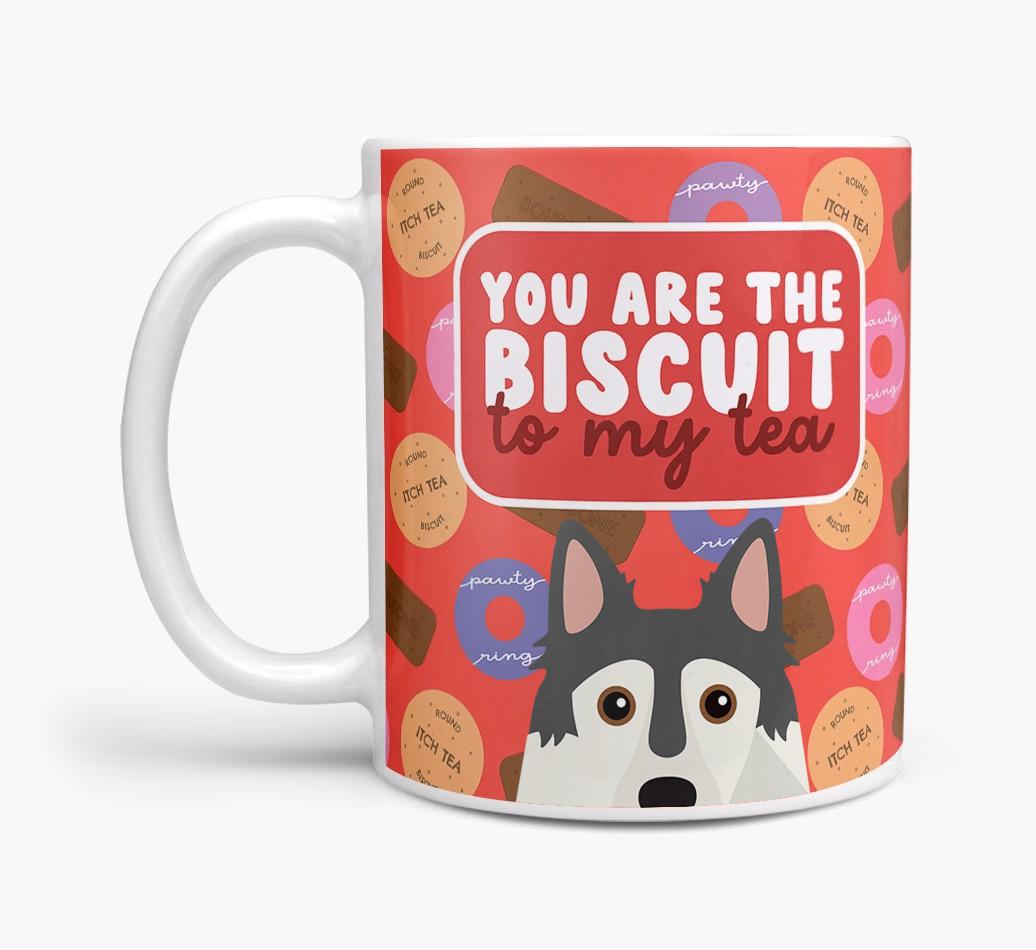 Biscuit to my Tea: Personalized {breedFullName} Mug