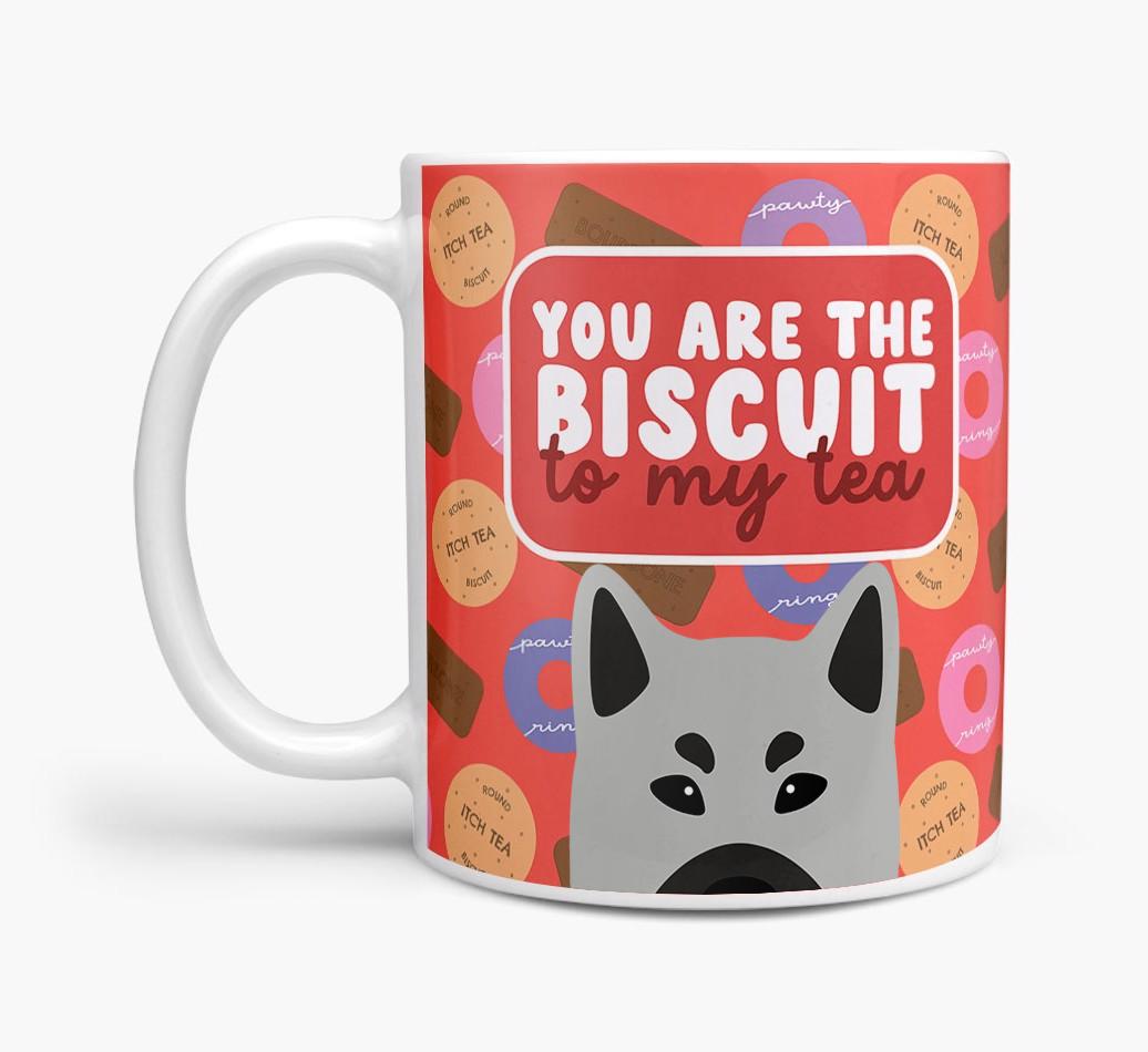 Biscuit to my Tea: Personalized {breedFullName} Mug