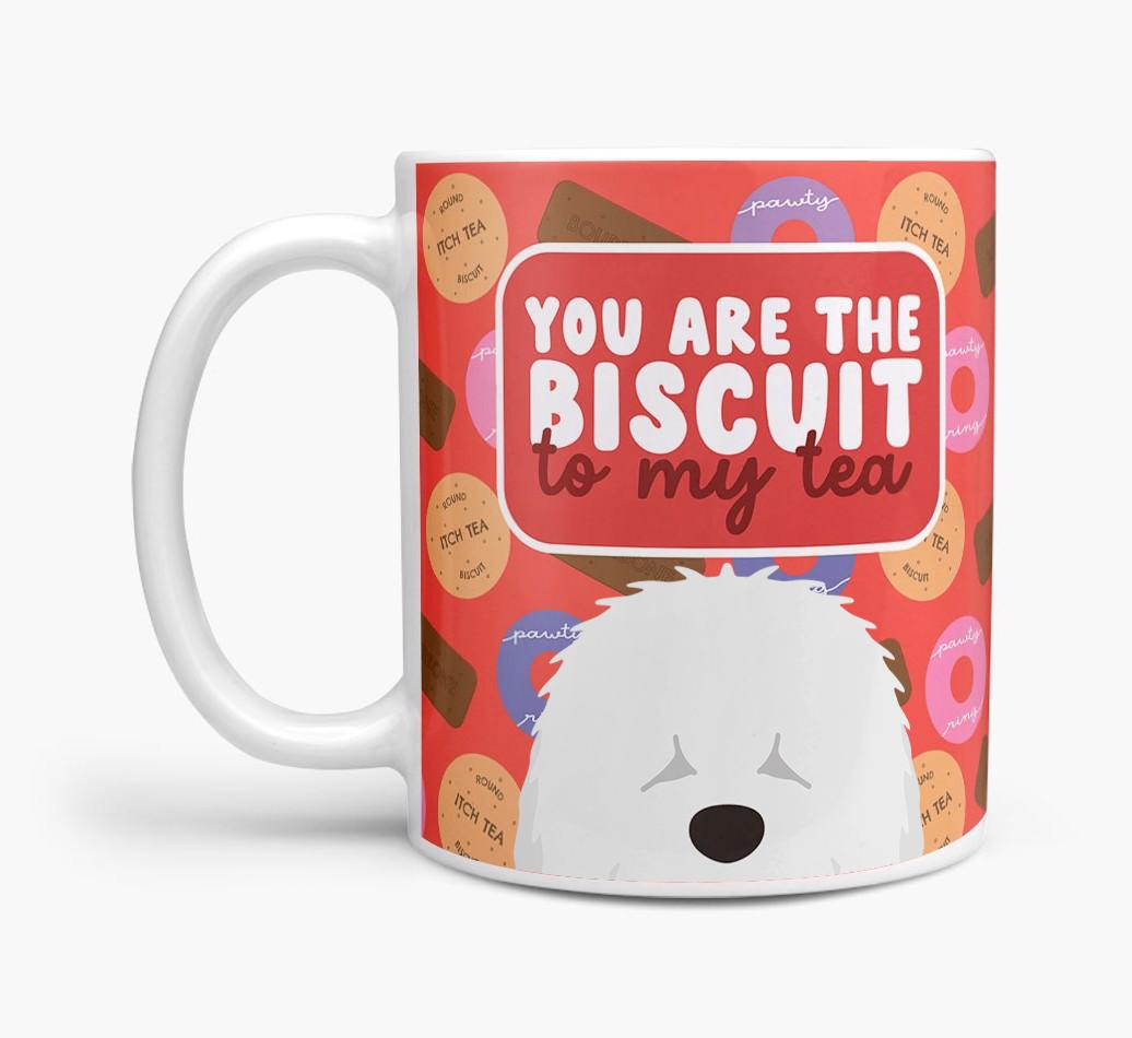 Biscuit to my Tea: Personalized {breedFullName} Mug