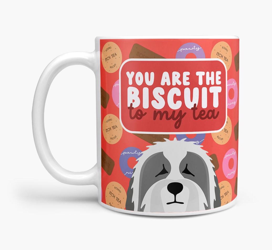 Biscuit to my Tea: Personalized {breedFullName} Mug