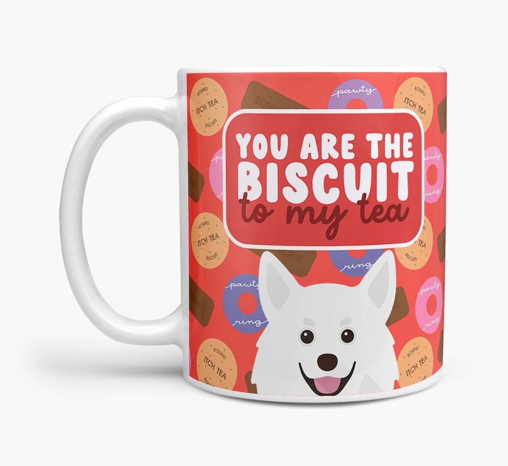 Biscuit to my Tea: Personalized {breedFullName} Mug