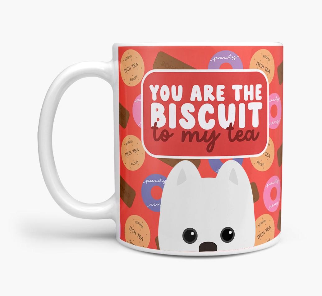 Biscuit to my Tea: Personalized {breedFullName} Mug