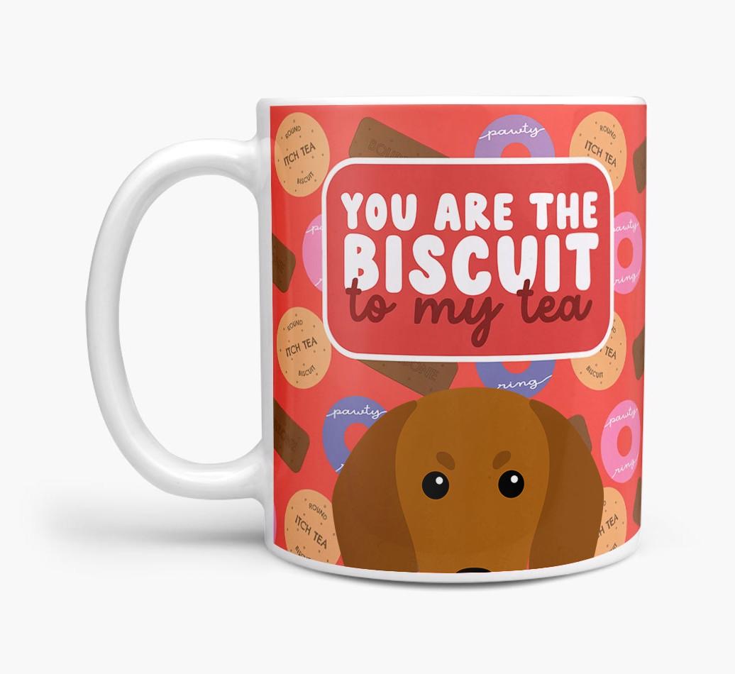 Biscuit to my Tea: Personalized {breedFullName} Mug