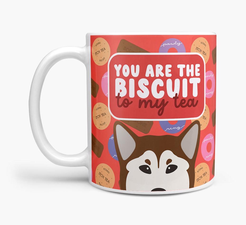 Biscuit to my Tea: Personalized {breedFullName} Mug