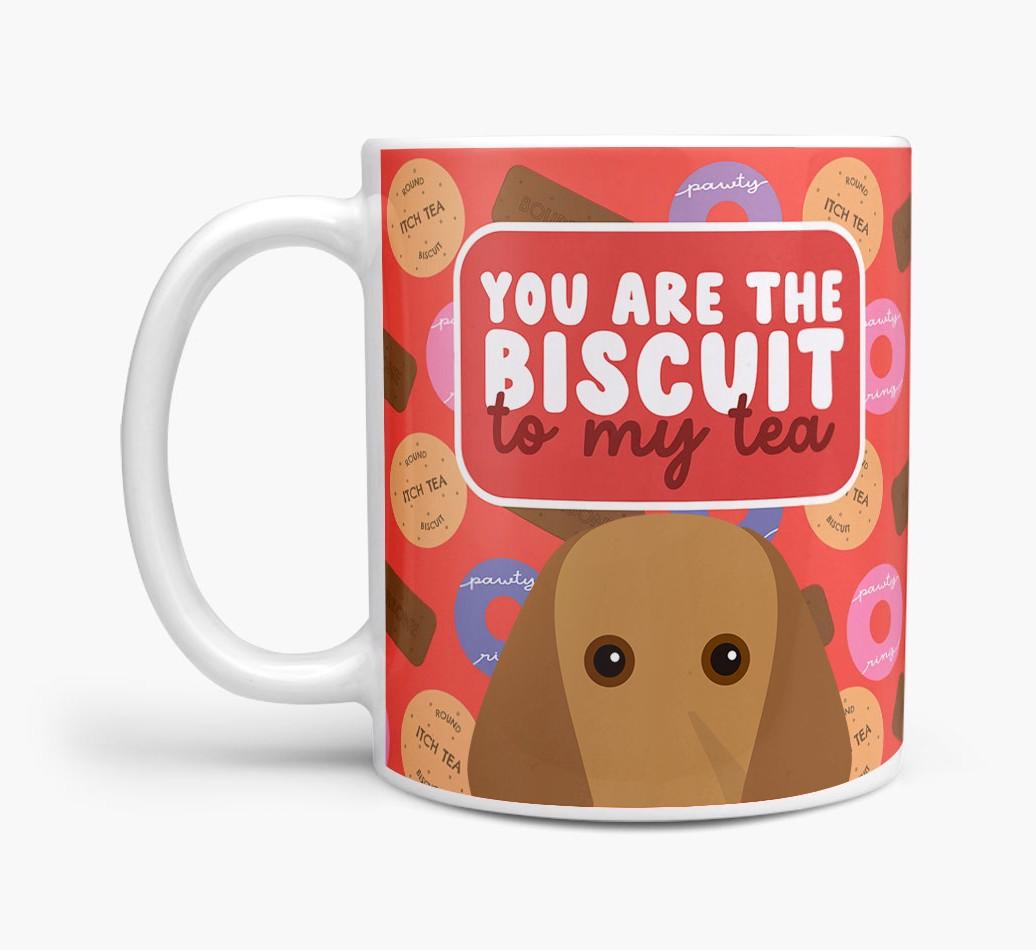 Biscuit to my Tea: Personalized {breedFullName} Mug