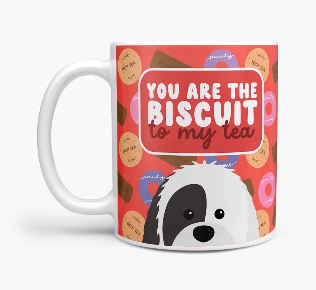 Biscuit to my Tea: Personalized {breedFullName} Mug