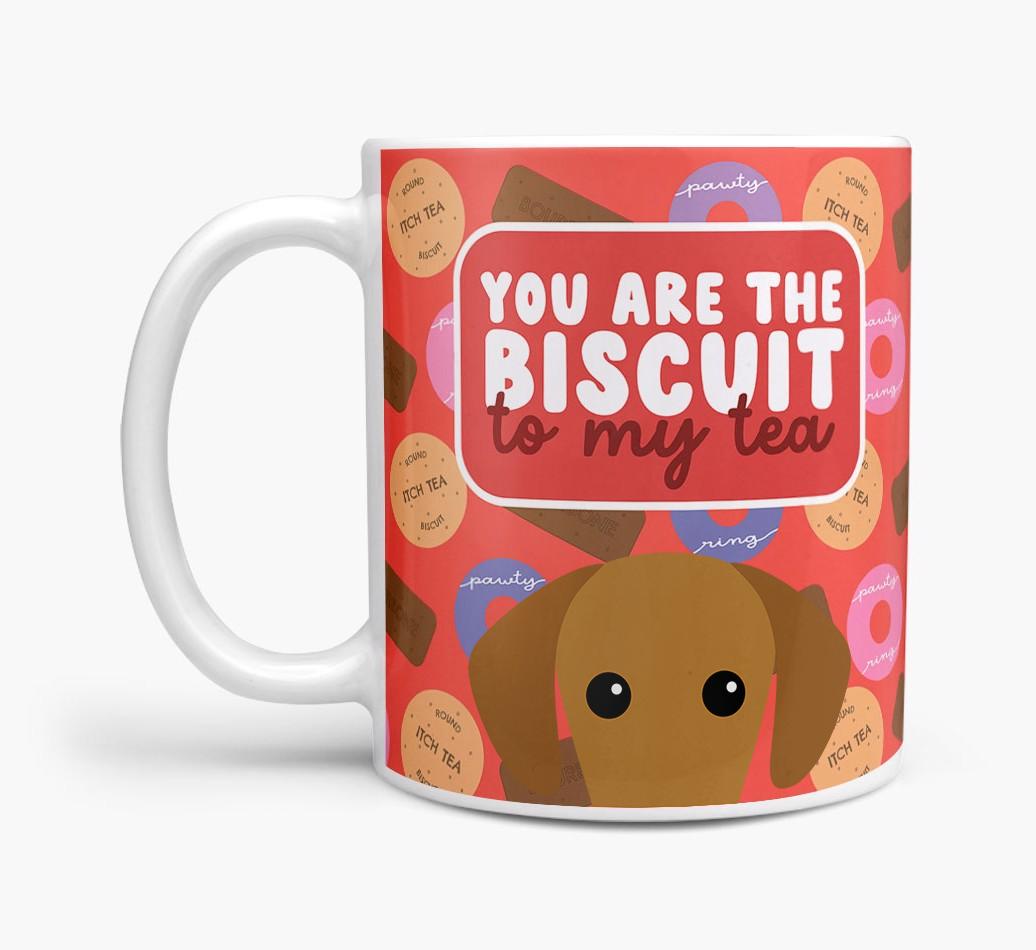 Biscuit to my Tea: Personalized {breedFullName} Mug