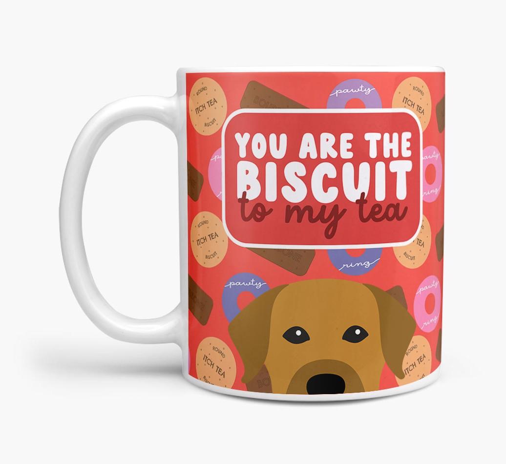 Biscuit to my Tea: Personalized {breedFullName} Mug
