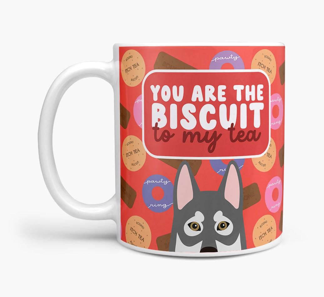 Biscuit to my Tea: Personalized {breedFullName} Mug