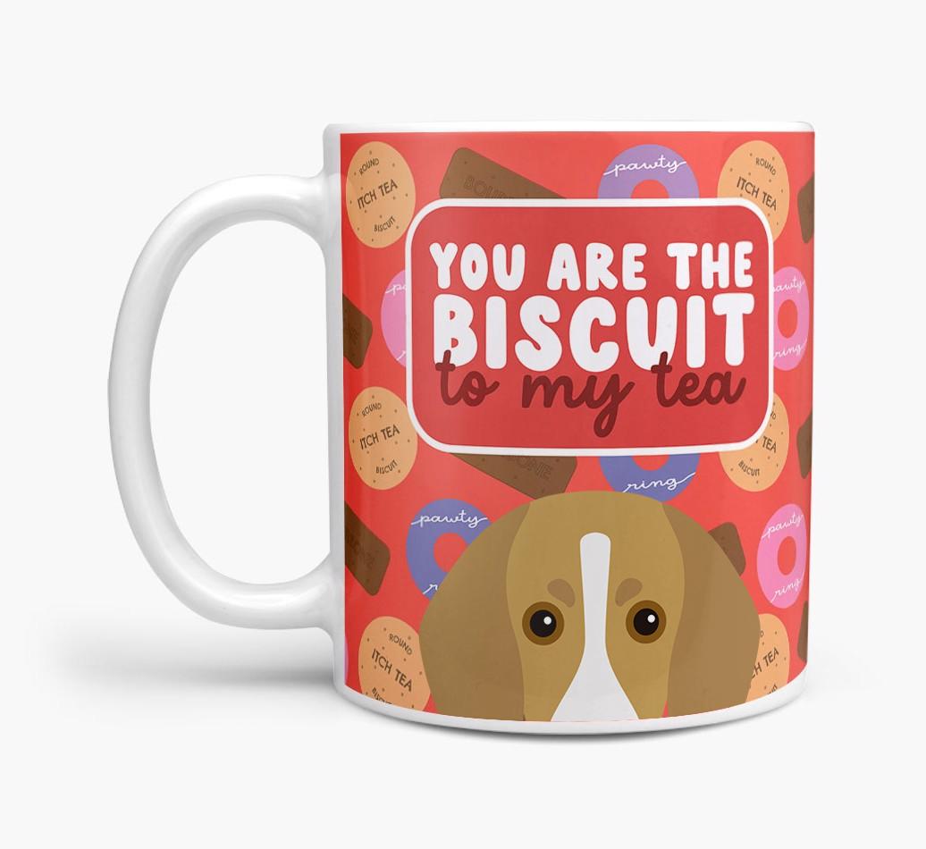Biscuit to my Tea: Personalized {breedFullName} Mug
