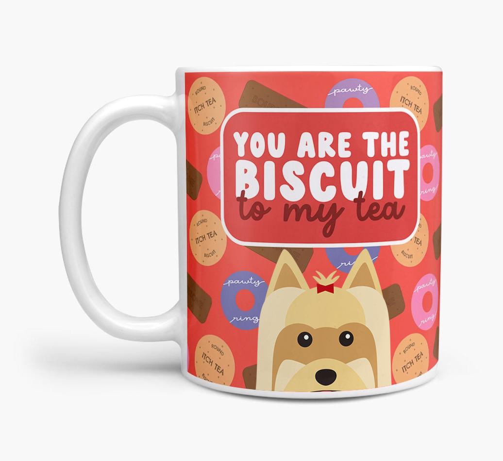Biscuit to my Tea: Personalized {breedFullName} Mug