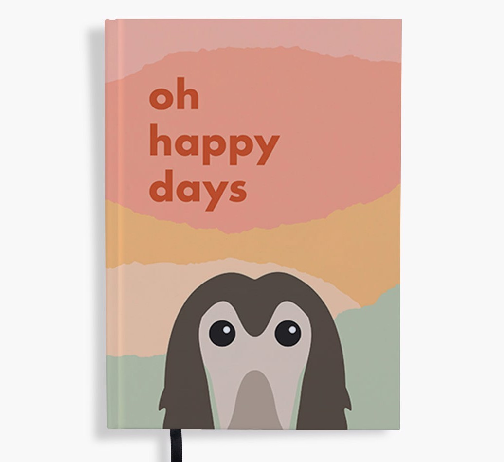 Oh Happy Days: Personalised {breedFullName} Notebook
