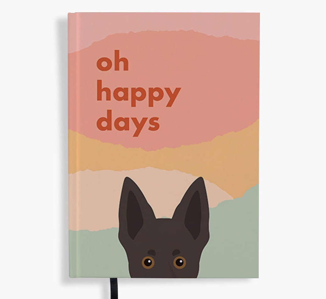 Oh Happy Days: Personalized {breedFullName} Notebook