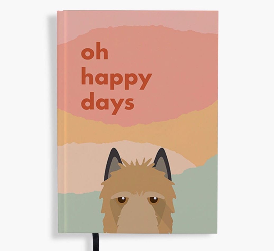 Oh Happy Days: Personalised {breedFullName} Notebook