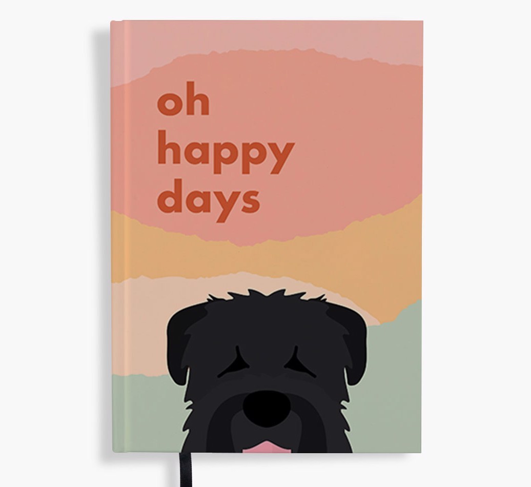 Oh Happy Days: Personalized {breedFullName} Notebook