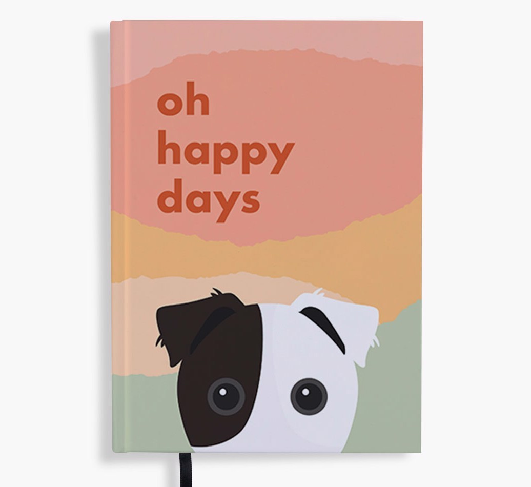 Oh Happy Days: Personalised {breedFullName} Notebook