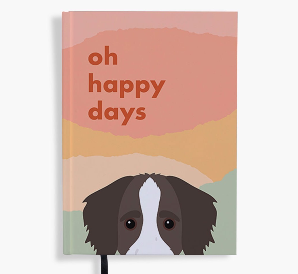 Oh Happy Days: Personalised {breedFullName} Notebook