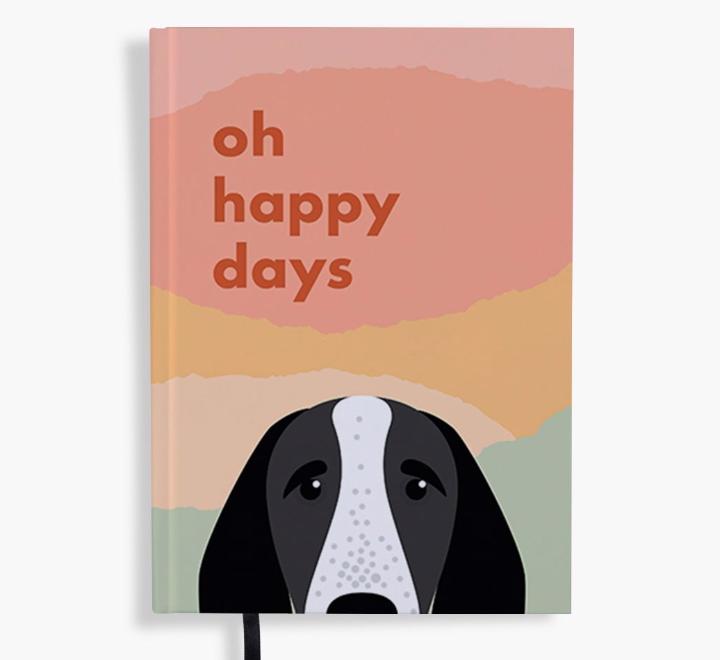 Oh Happy Days: Personalised {breedFullName} Notebook