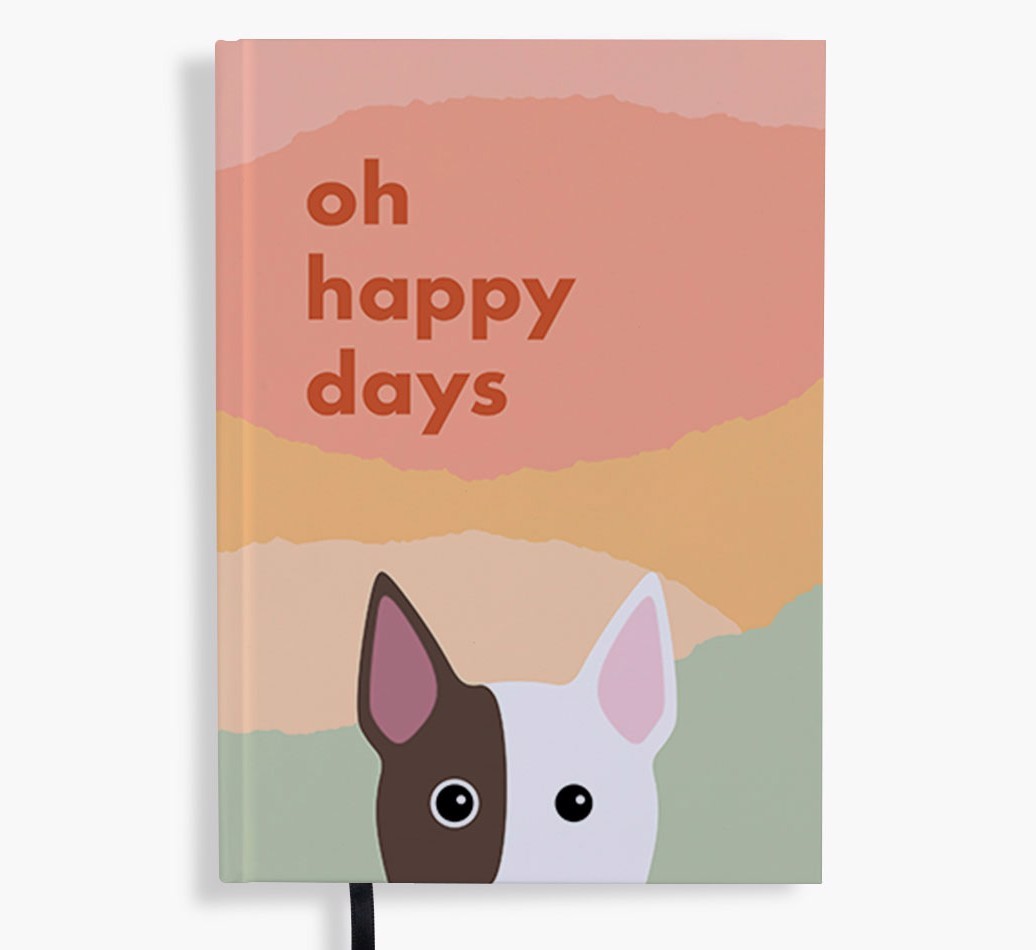 Oh Happy Days: Personalised {breedFullName} Notebook