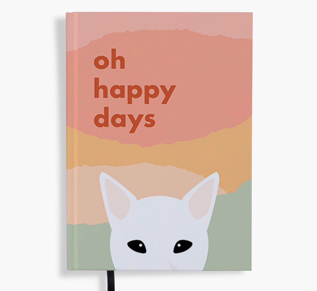 Oh Happy Days: Personalised {breedFullName} Notebook