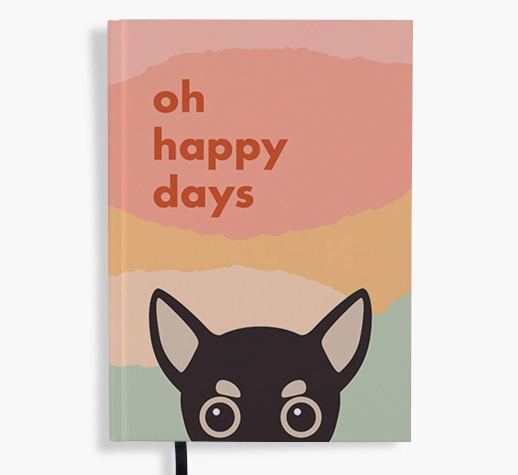 Oh Happy Days: Personalised {breedFullName} Notebook