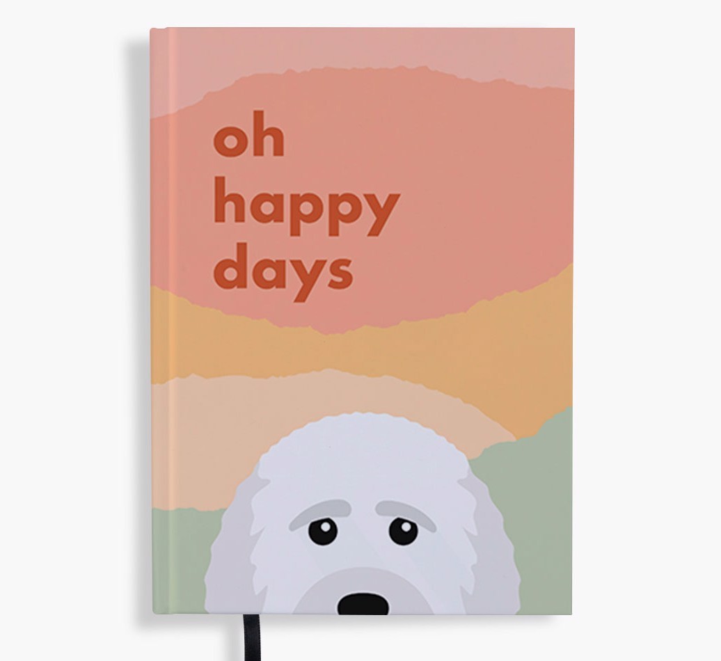 Oh Happy Days: Personalised {breedFullName} Notebook