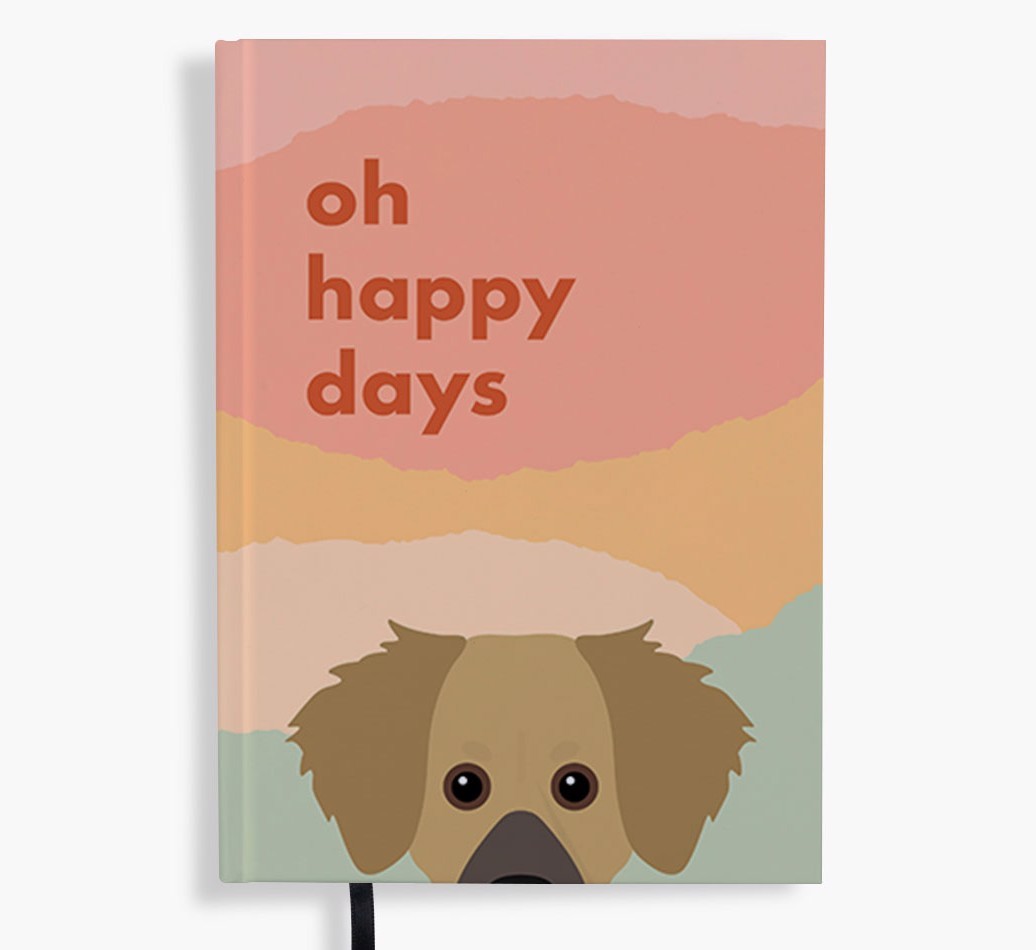 Oh Happy Days: Personalised {breedFullName} Notebook