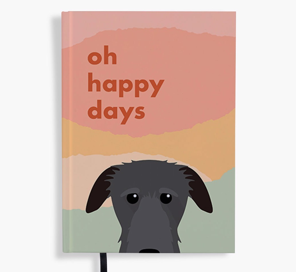 Oh Happy Days: Personalized {breedFullName} Notebook