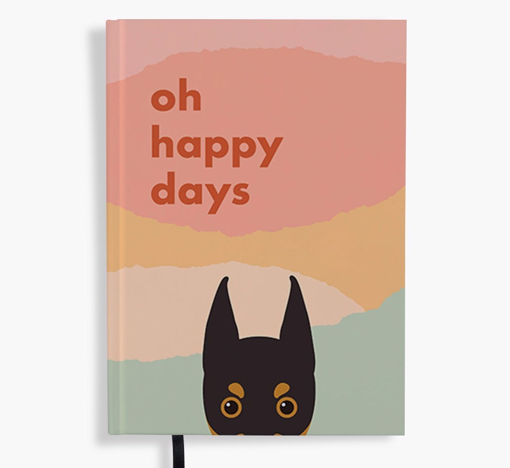 Oh Happy Days: Personalized {breedFullName} Notebook