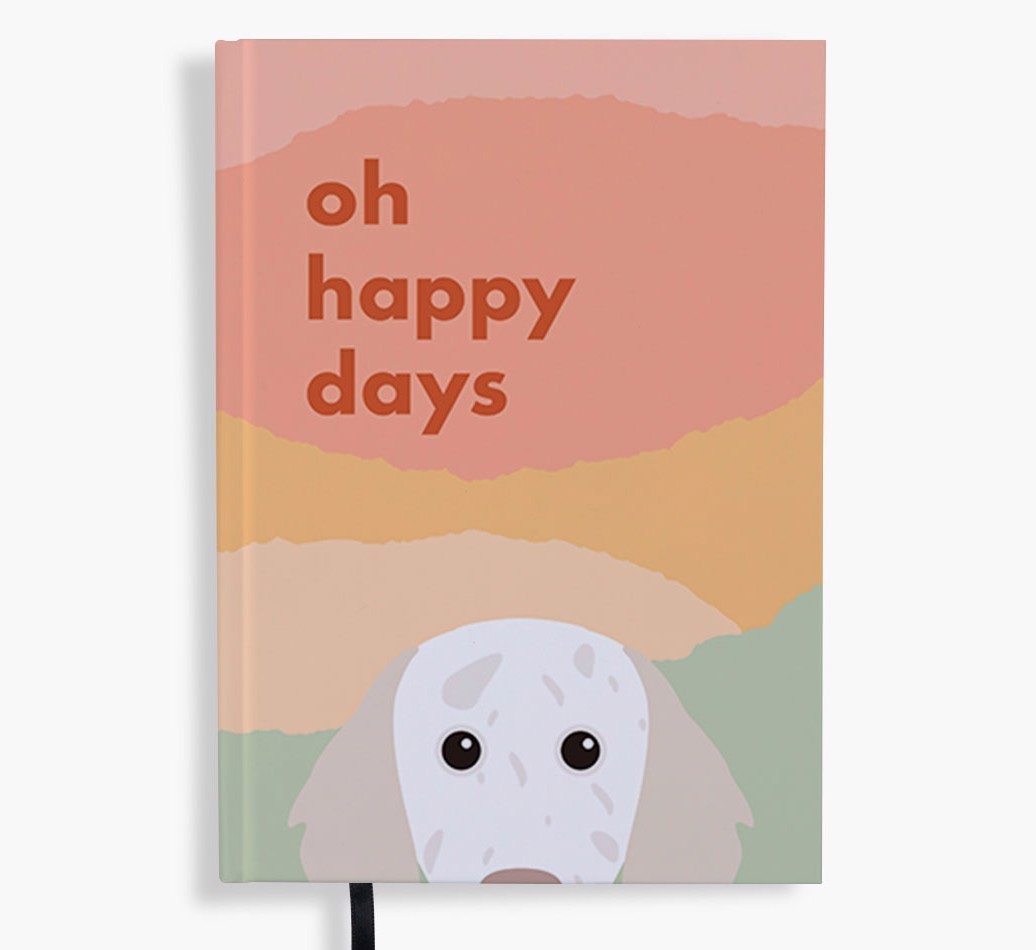 Oh Happy Days: Personalized {breedFullName} Notebook