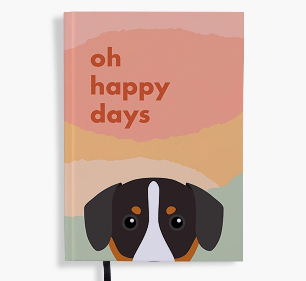 Oh Happy Days: Personalised {breedFullName} Notebook