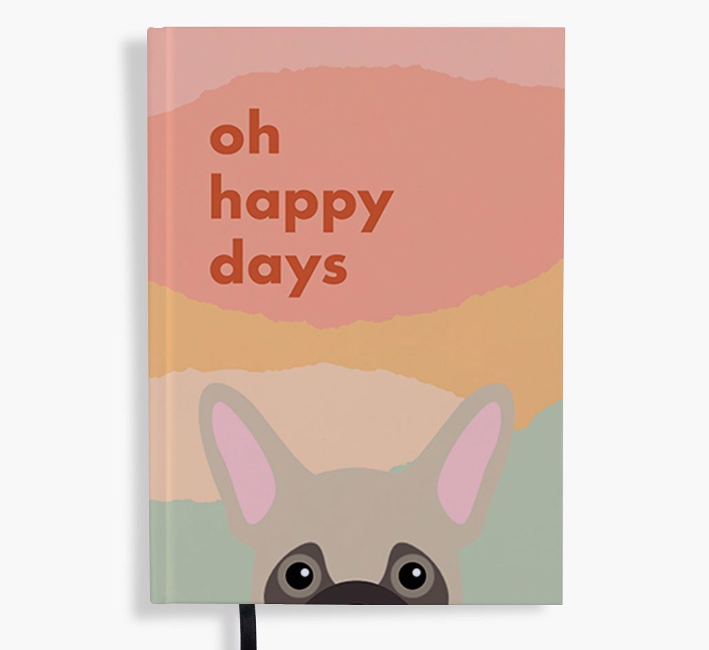 Oh Happy Days: Personalised {breedFullName} Notebook