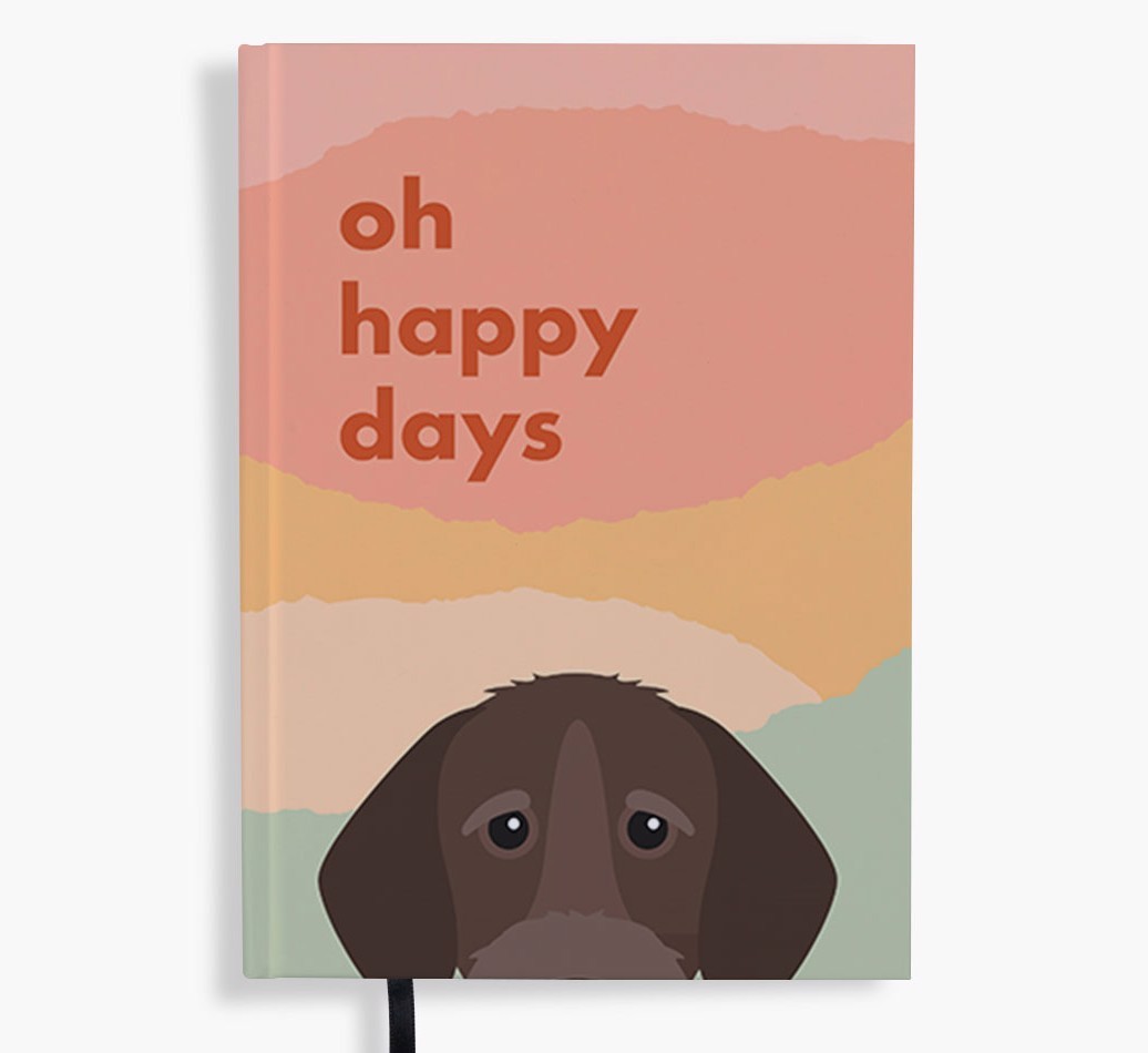 Oh Happy Days: Personalised {breedFullName} Notebook