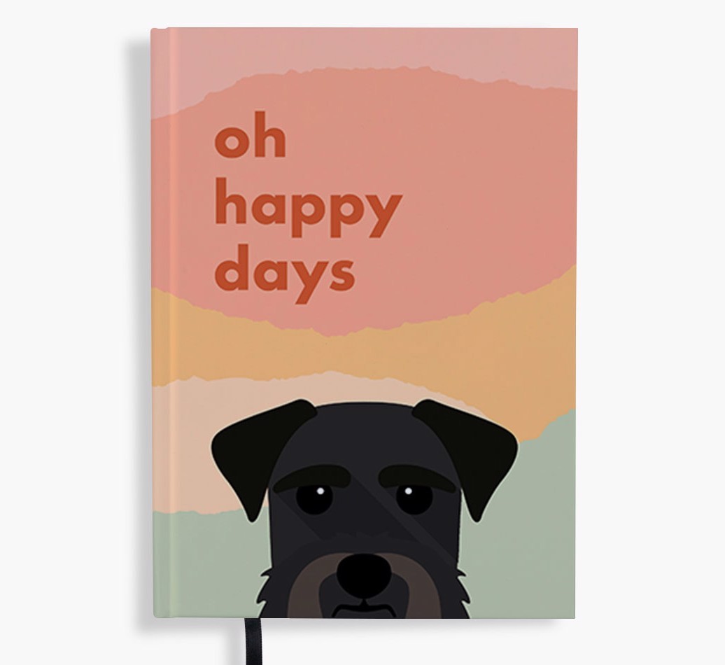 Oh Happy Days: Personalised {breedFullName} Notebook