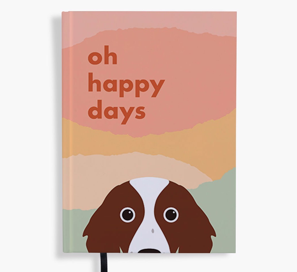 Oh Happy Days: Personalised {breedFullName} Notebook