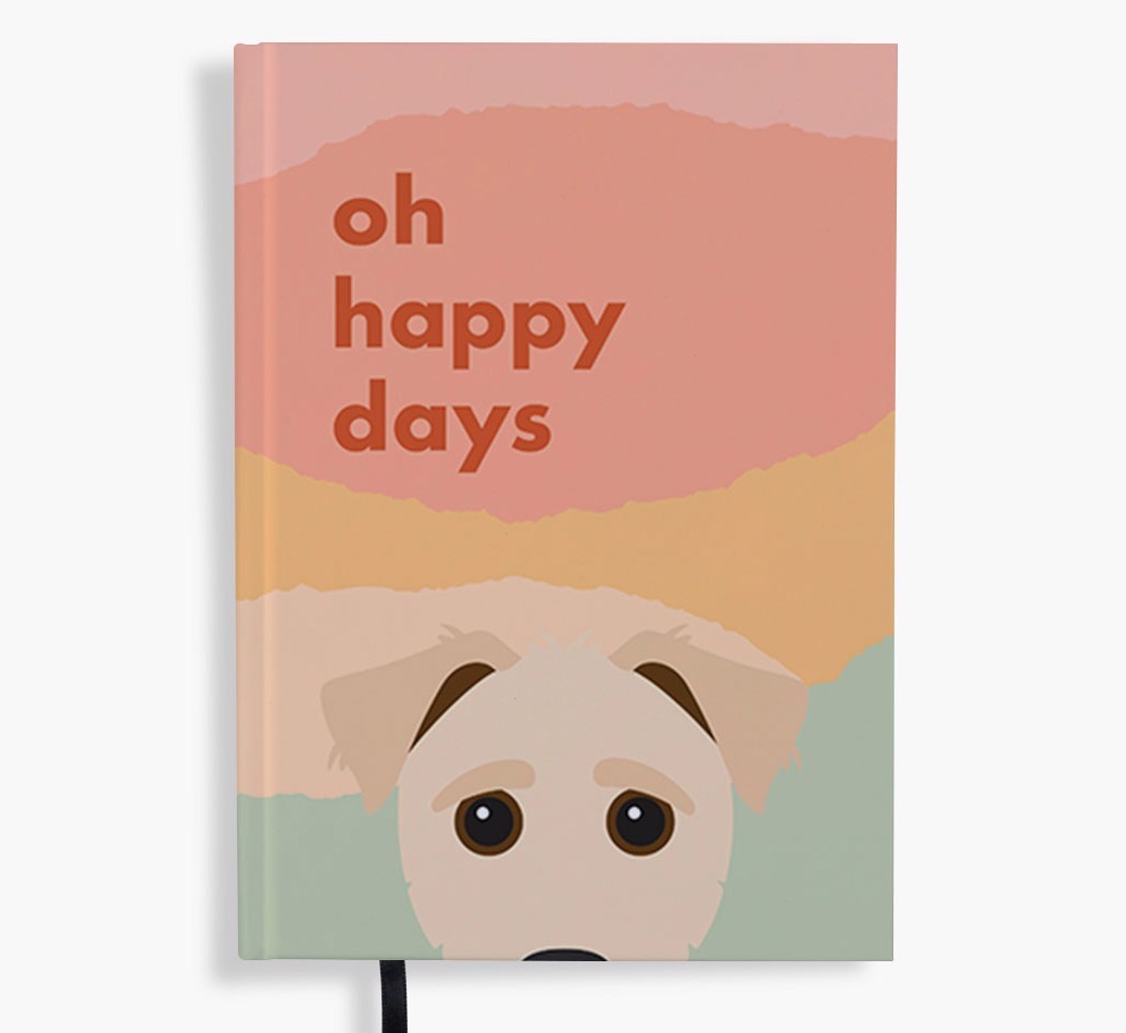 Oh Happy Days: Personalised {breedFullName} Notebook
