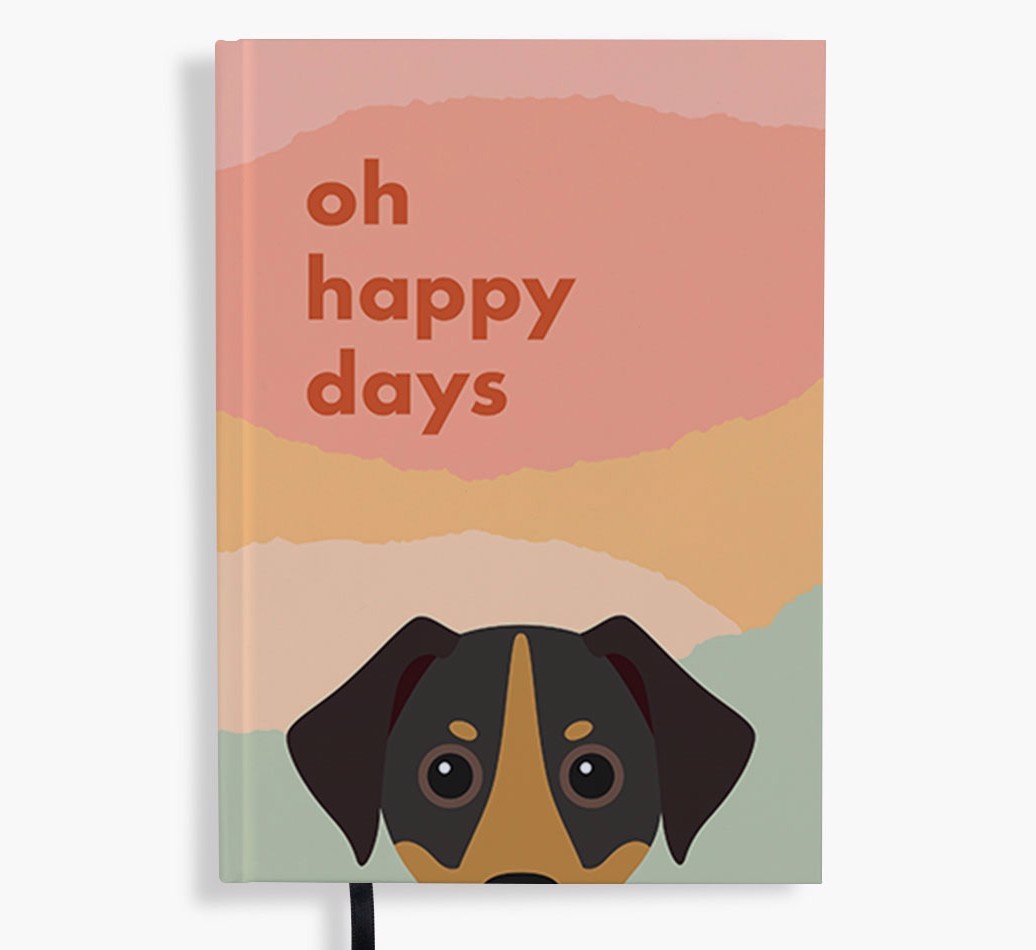 Oh Happy Days: Personalised {breedFullName} Notebook