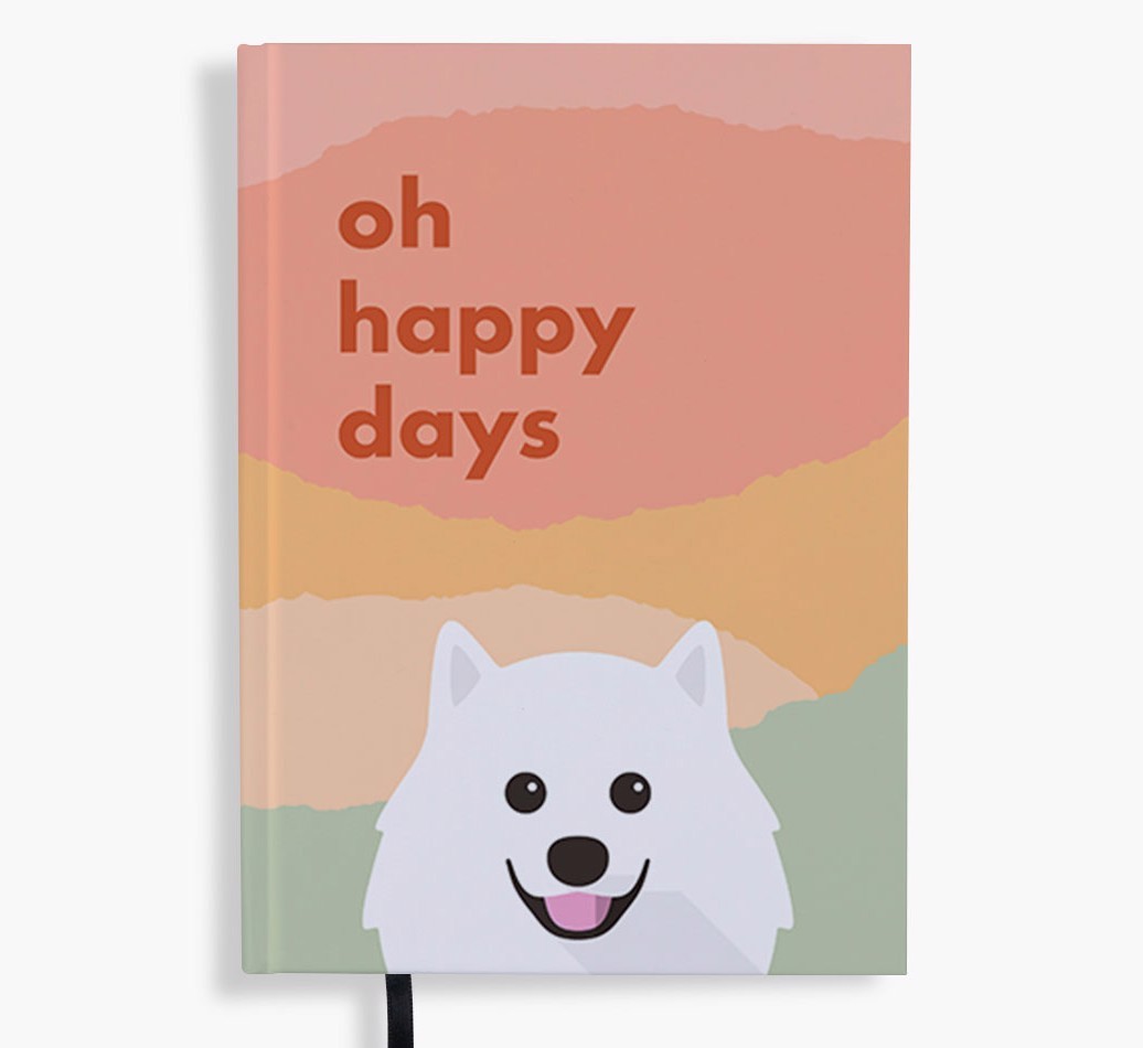 Oh Happy Days: Personalised {breedFullName} Notebook
