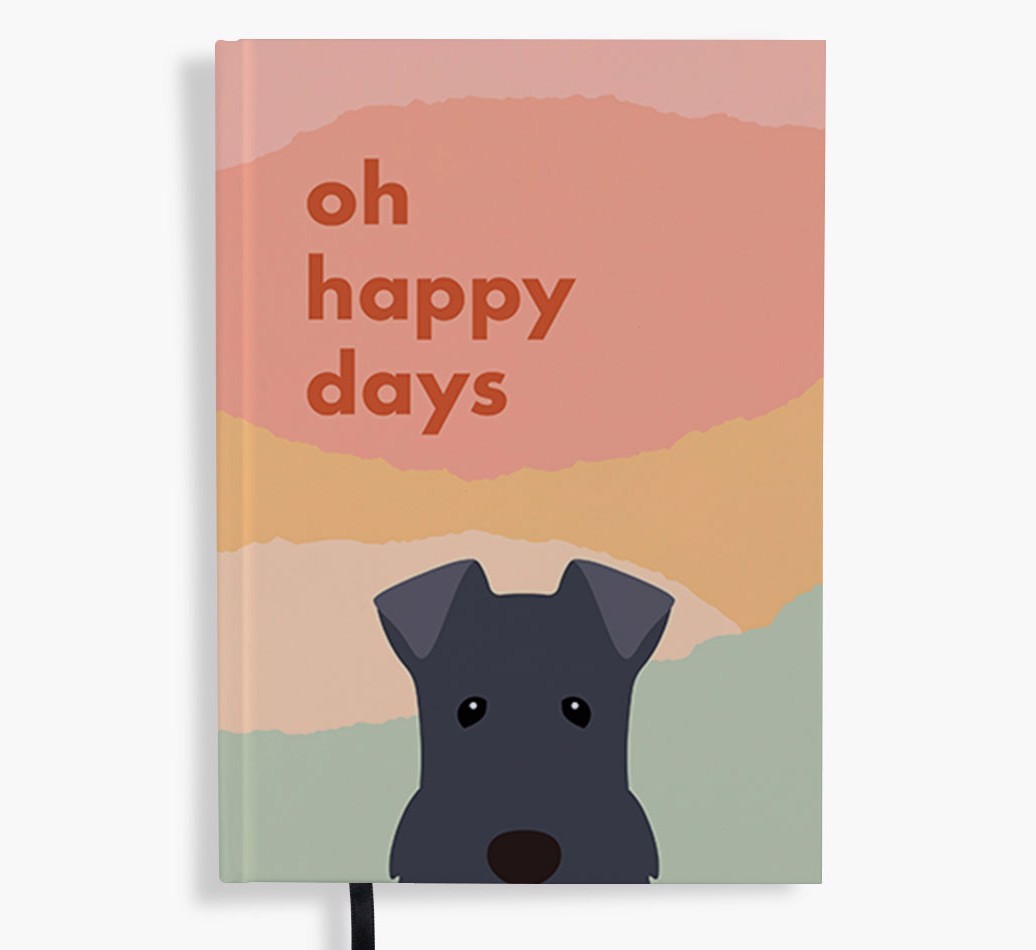Oh Happy Days: Personalised {breedFullName} Notebook