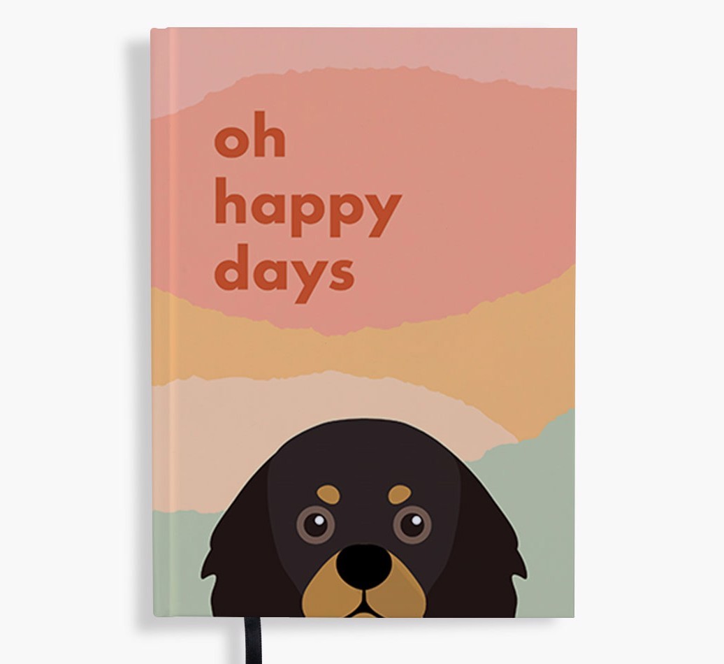 Oh Happy Days: Personalised {breedFullName} Notebook