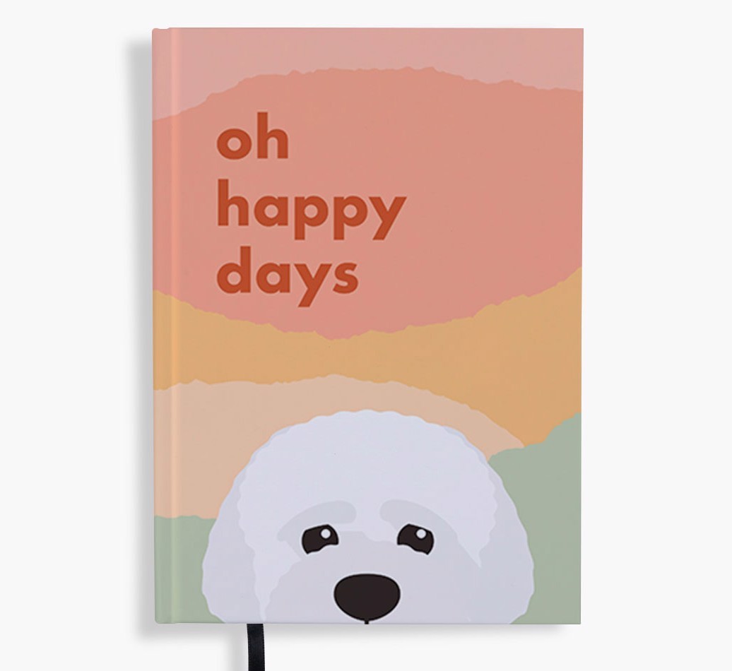 Oh Happy Days: Personalised {breedFullName} Notebook