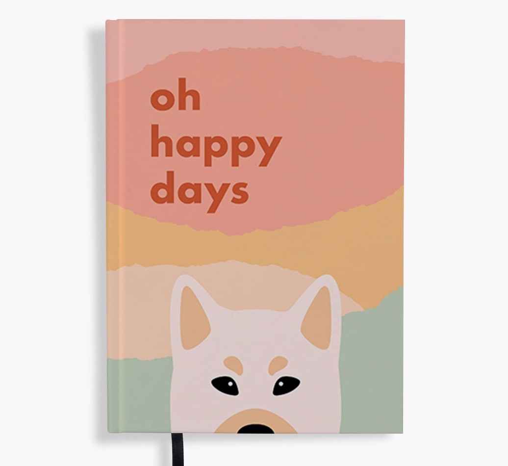 Oh Happy Days: Personalized {breedFullName} Notebook
