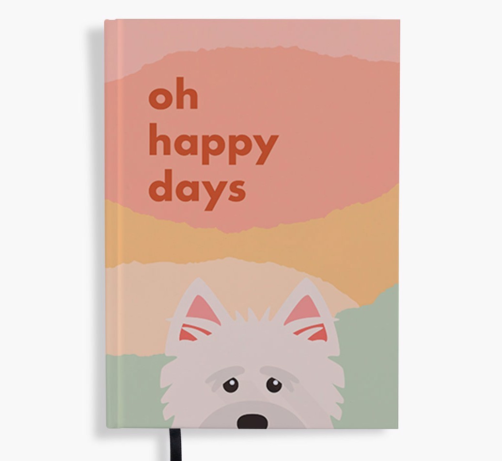 Oh Happy Days: Personalized {breedFullName} Notebook