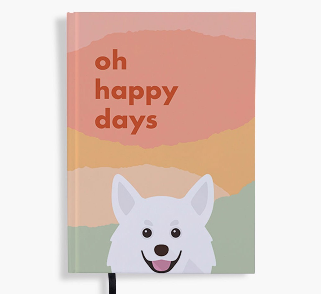 Oh Happy Days: Personalised {breedFullName} Notebook