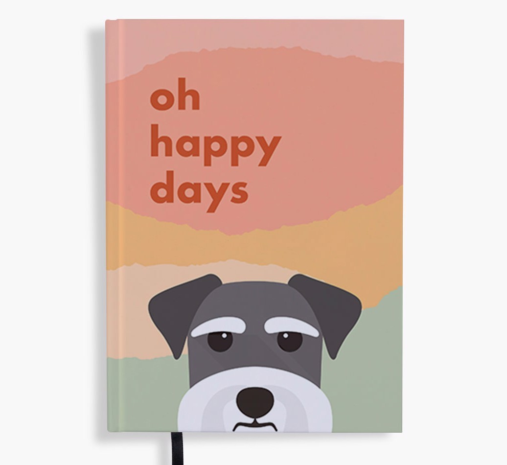Oh Happy Days: Personalised {breedFullName} Notebook