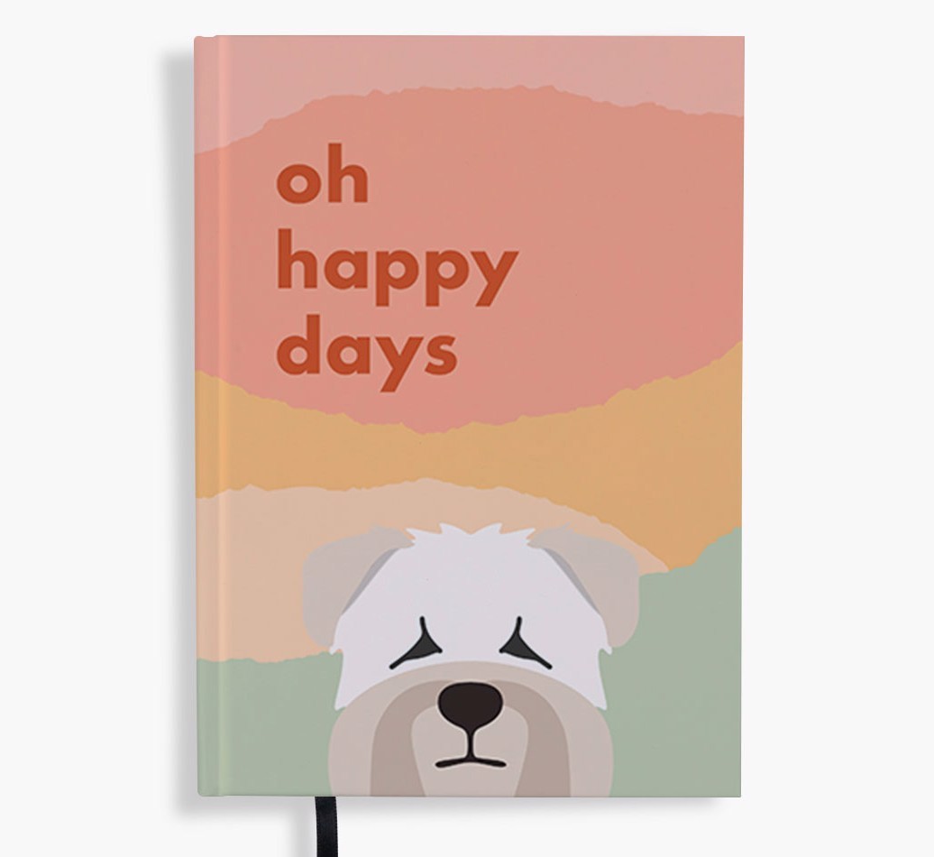 Oh Happy Days: Personalised {breedFullName} Notebook