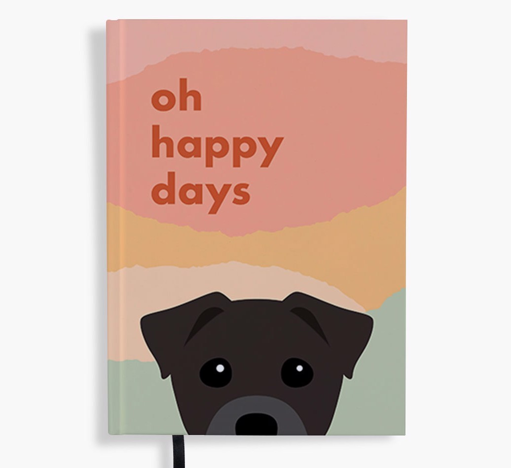 Oh Happy Days: Personalized {breedFullName} Notebook