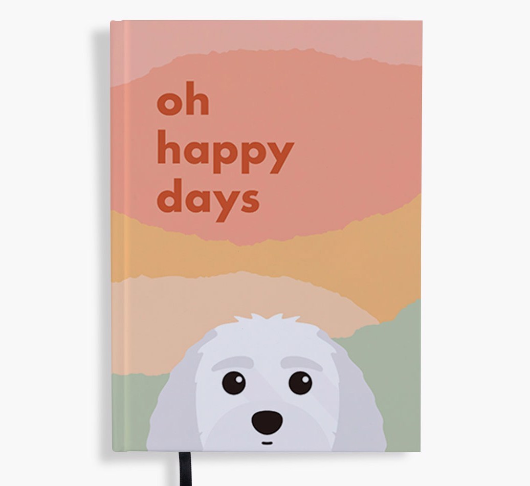 Oh Happy Days: Personalized {breedFullName} Notebook