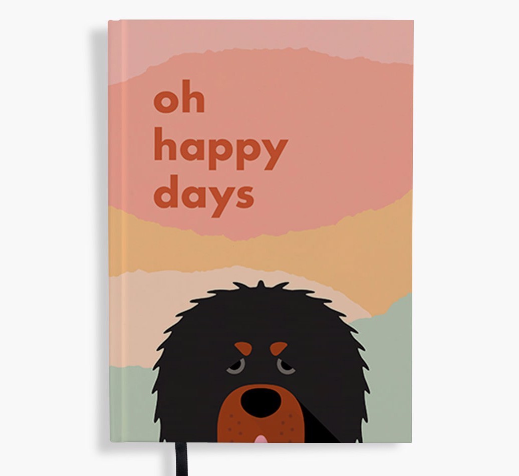 Oh Happy Days: Personalized {breedFullName} Notebook