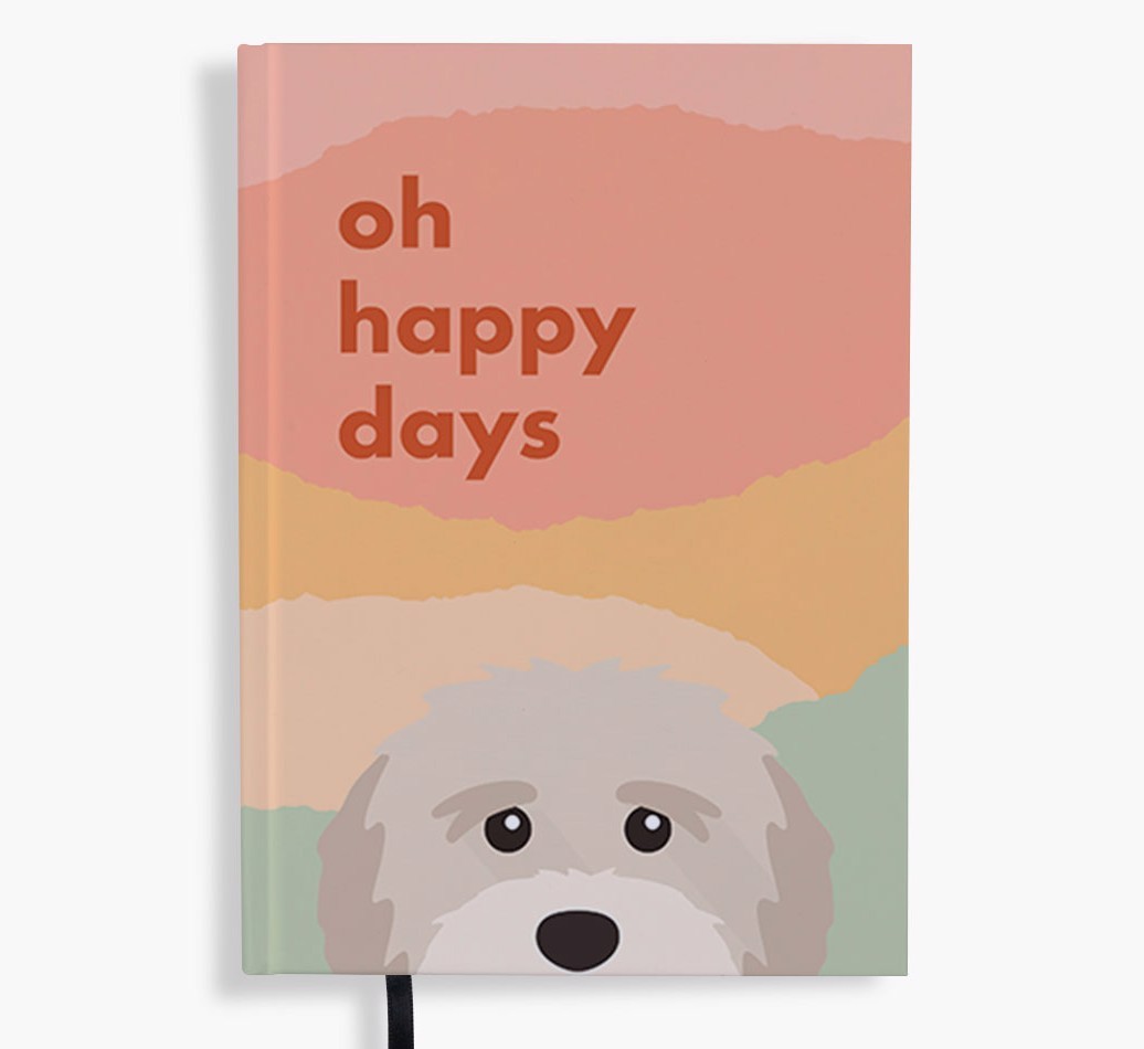 Oh Happy Days: Personalised {breedFullName} Notebook